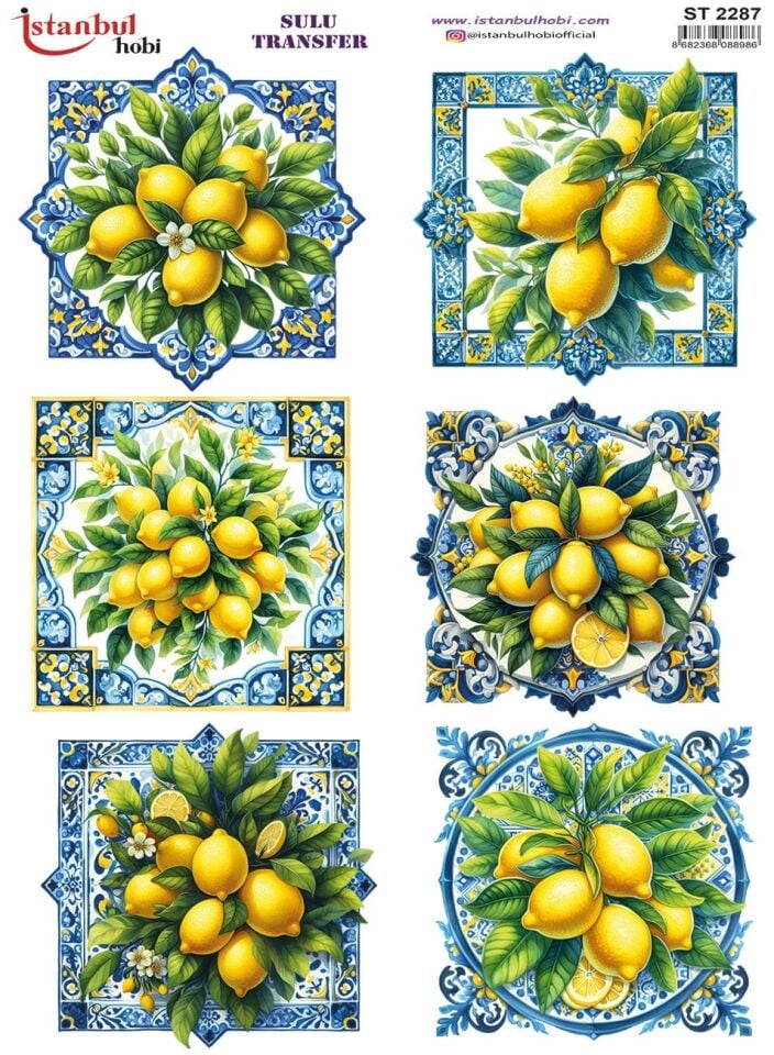 Sulu Transfer Kağıdı 25x35cm ST-2287