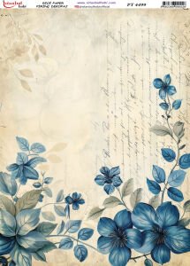 Pirinç Dekopaj Kağıdı 30x42cm PT-4499