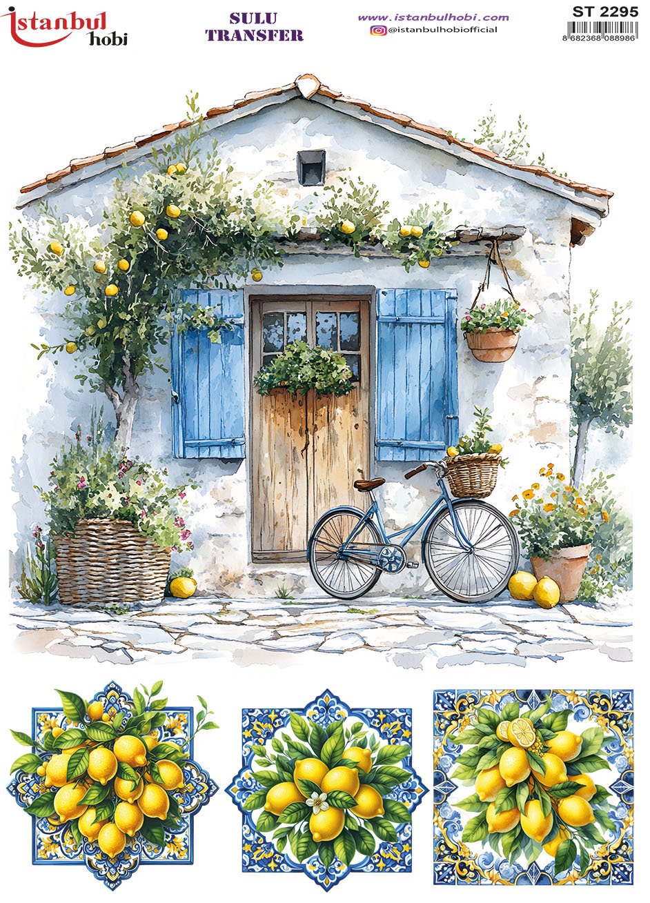 Sulu Transfer Kağıdı 25x35cm ST-2295