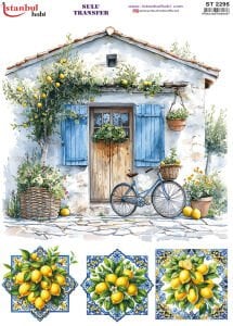 Sulu Transfer Kağıdı 25x35cm ST-2295