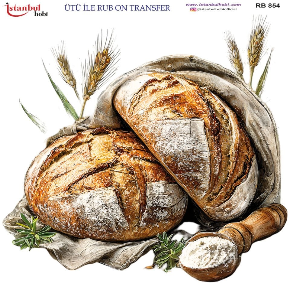 Ütü İle Rub On Transfer 30x30cm RB854
