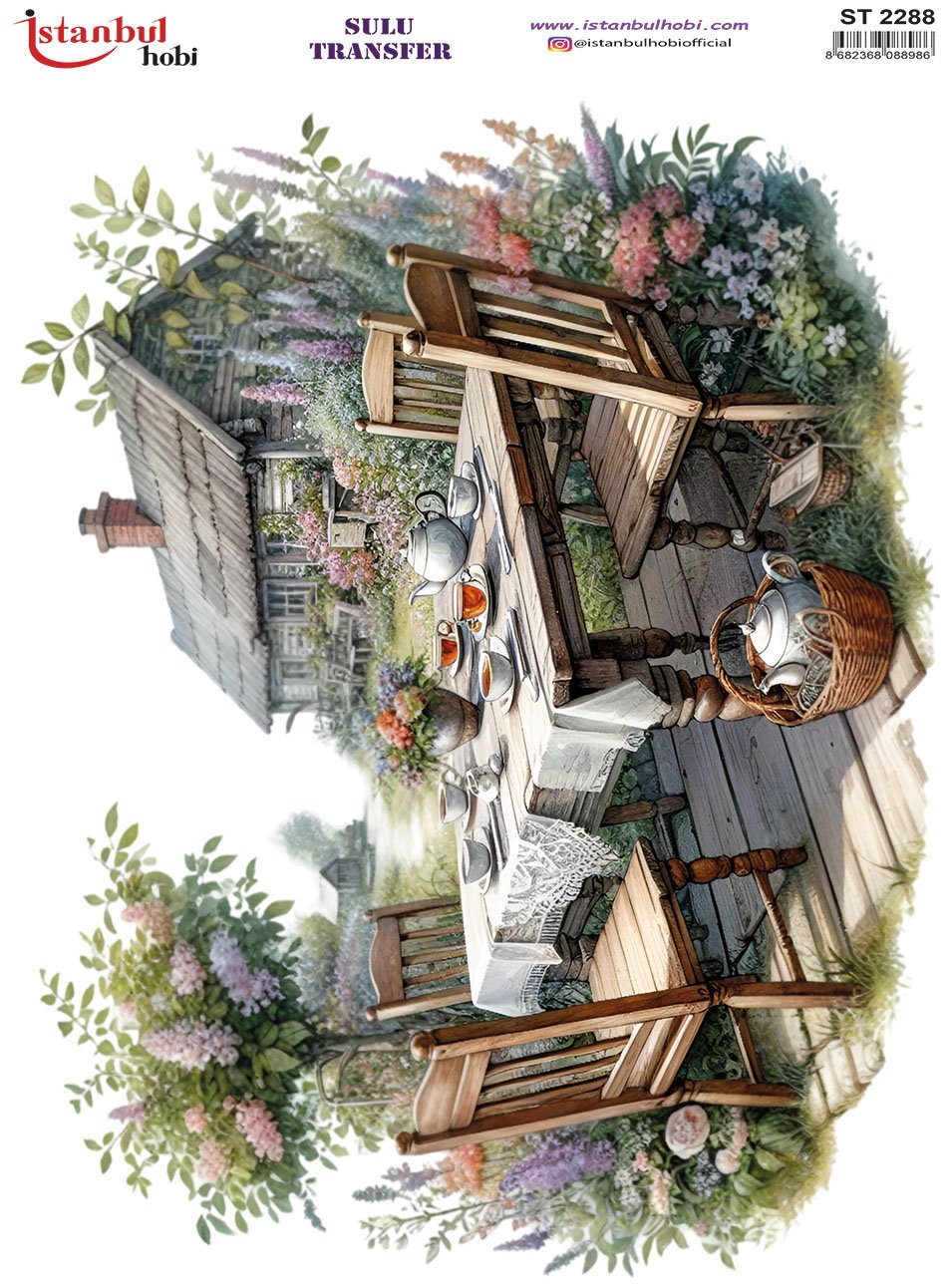 Sulu Transfer Kağıdı 25x35cm ST-2288