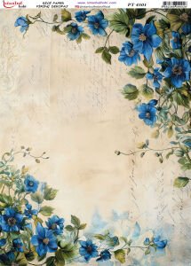 Pirinç Dekopaj Kağıdı 30x42cm PT-4501