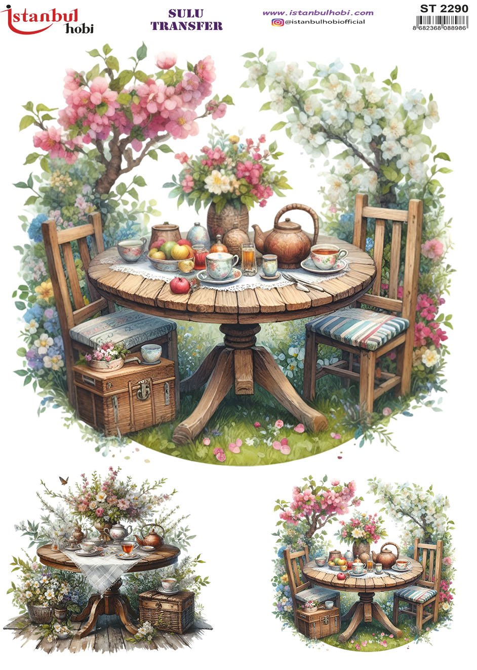 Sulu Transfer Kağıdı 25x35cm ST-2290