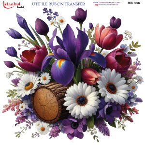 Ütü İle Rub On Transfer 30x30cm RB446