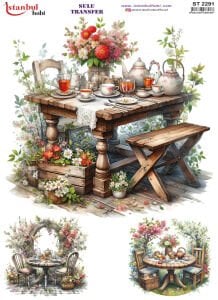 Sulu Transfer Kağıdı 25x35cm ST-2291