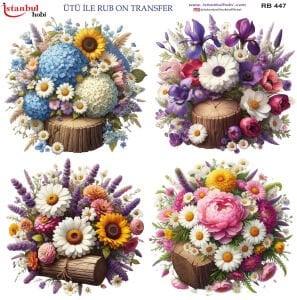 Ütü İle Rub On Transfer 30x30cm RB447