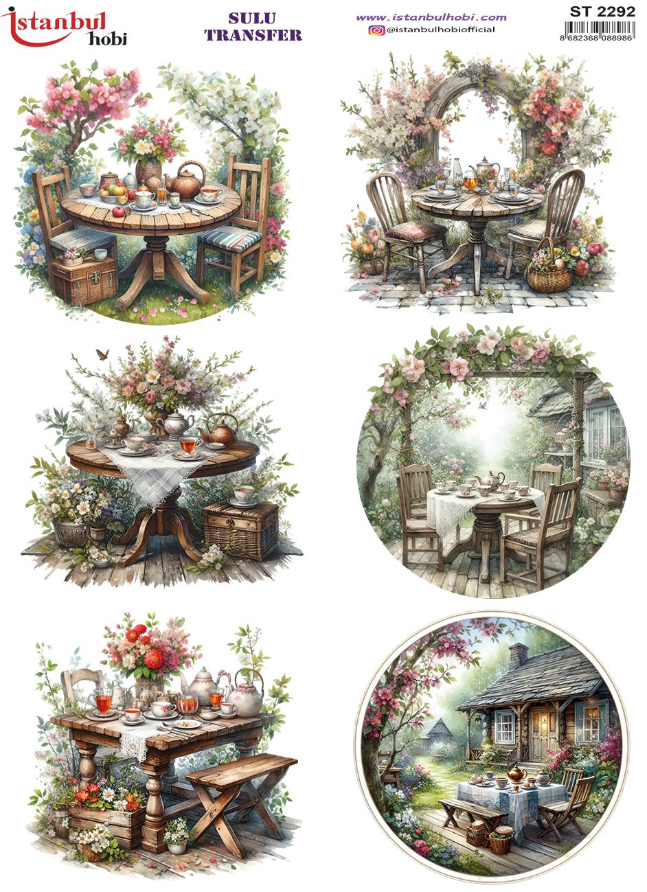 Sulu Transfer Kağıdı 25x35cm ST-2292