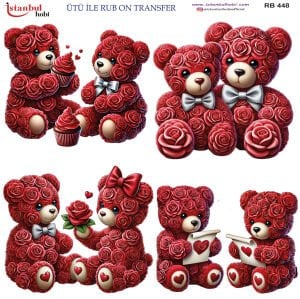 Ütü İle Rub On Transfer 30x30cm RB448