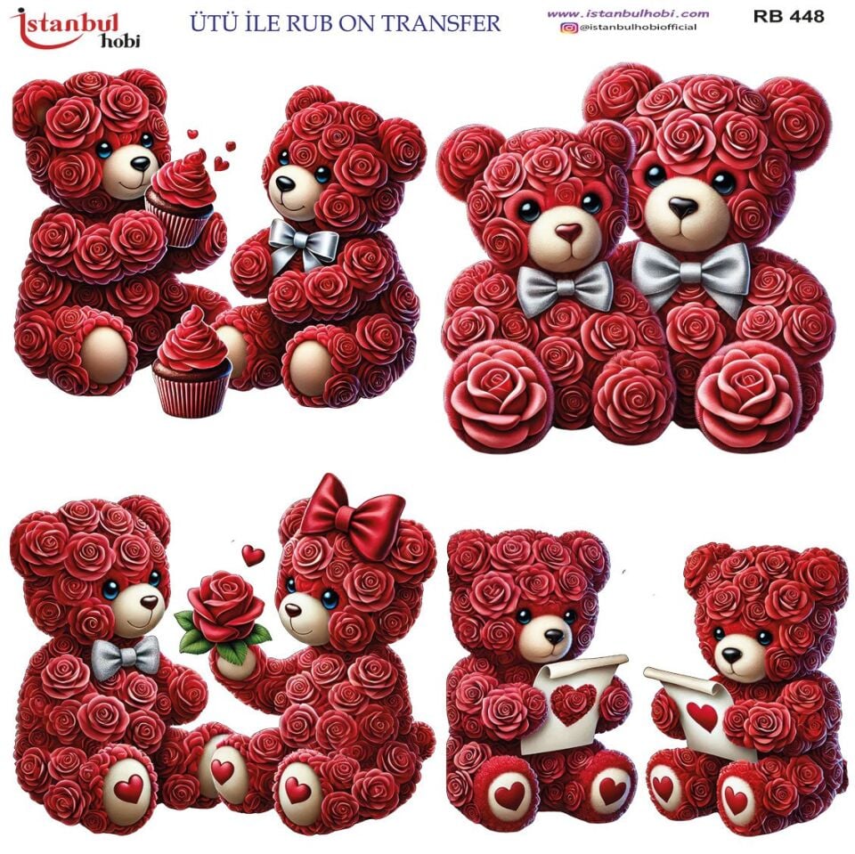 Ütü İle Rub On Transfer 30x30cm RB448