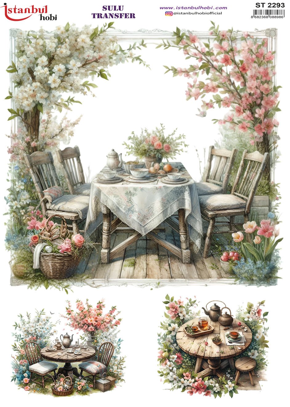 Sulu Transfer Kağıdı 25x35cm ST-2293