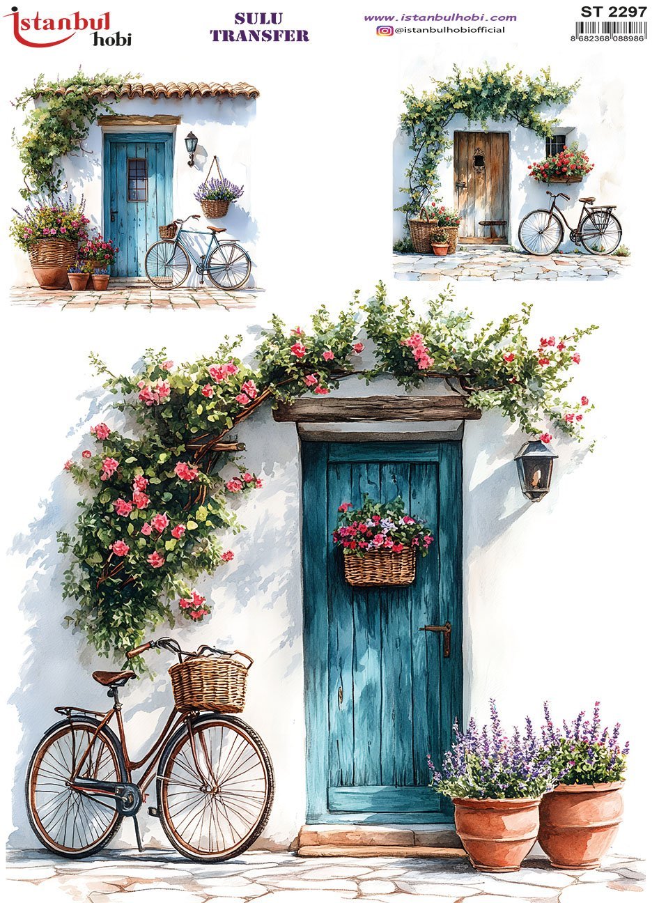 Sulu Transfer Kağıdı 25x35cm ST-2297