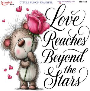 Ütü İle Rub On Transfer 30x30cm RB453