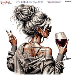 Ütü İle Rub On Transfer 30x30cm RB454