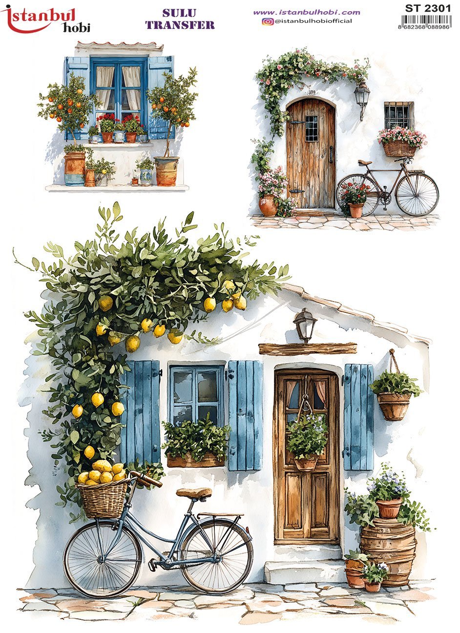 Sulu Transfer Kağıdı 25x35cm ST-2301