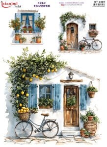 Sulu Transfer Kağıdı 25x35cm ST-2301