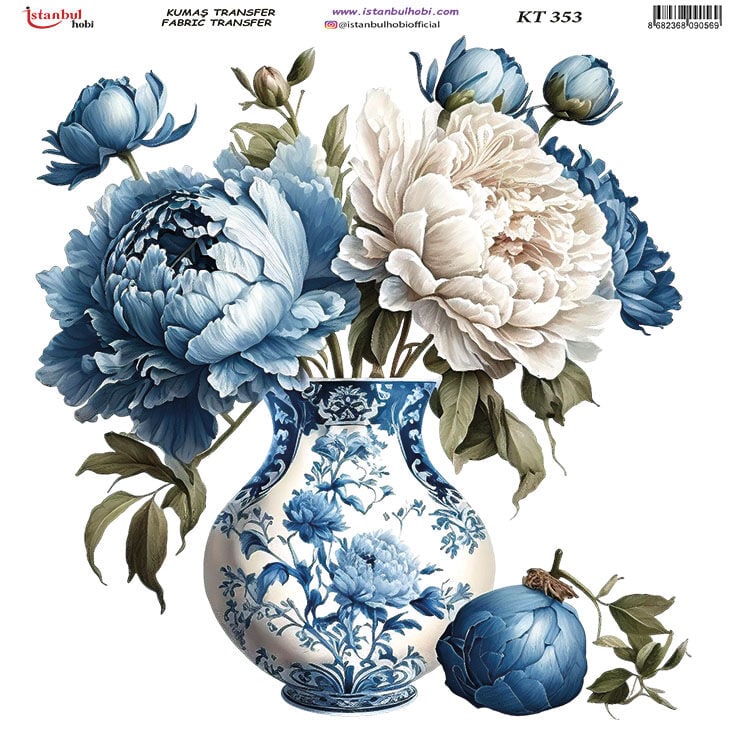 Kumaş Transfer Kağıdı 20x20cm KT-353