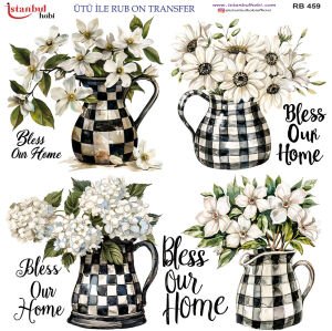 Ütü İle Rub On Transfer 30x30cm RB459