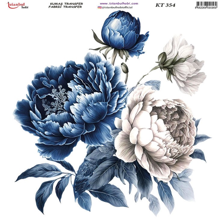 Kumaş Transfer Kağıdı 20x20cm KT-354