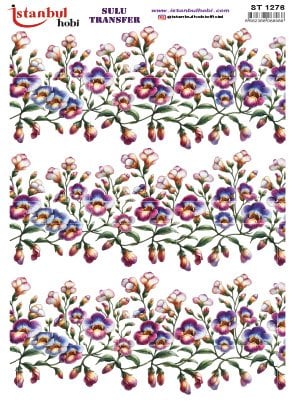 Sulu Transfer Kağıdı 25x35cm ST-1276