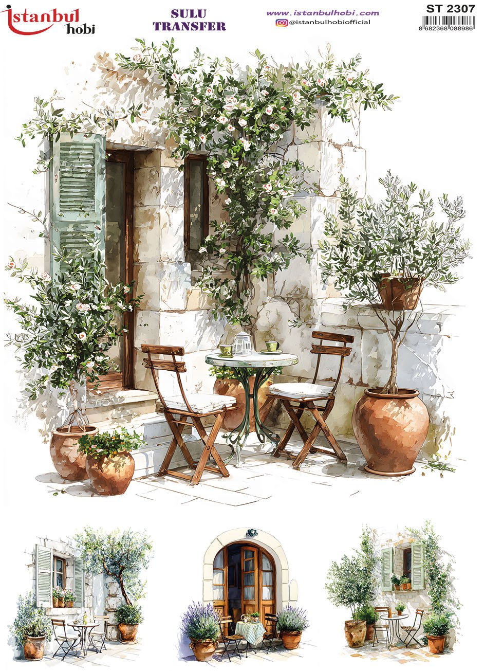 Sulu Transfer Kağıdı 25x35cm ST-2307