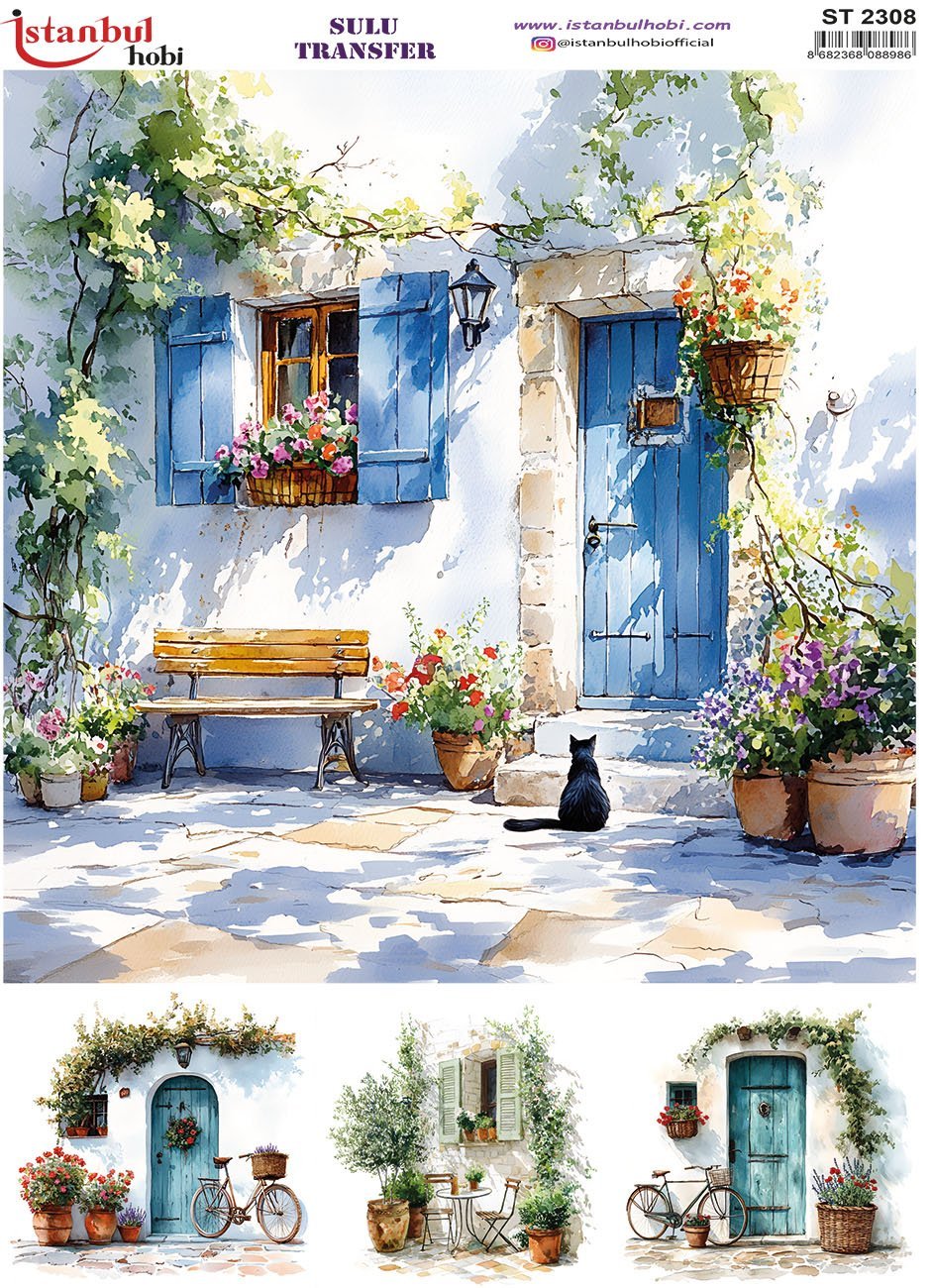 Sulu Transfer Kağıdı 25x35cm ST-2308