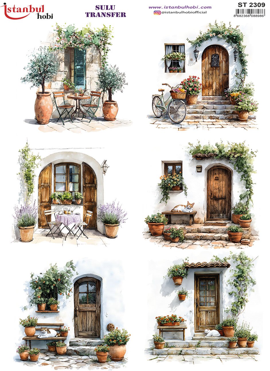 Sulu Transfer Kağıdı 25x35cm ST-2309