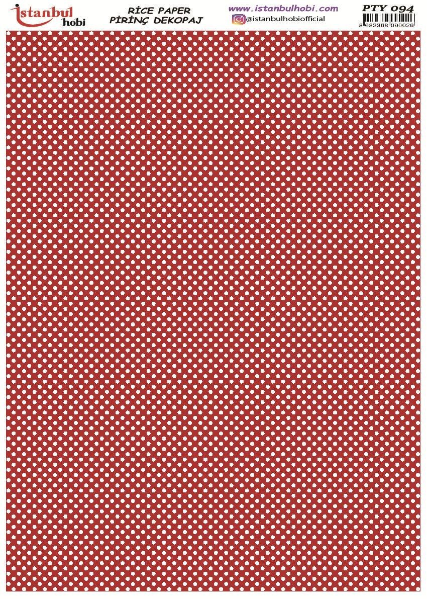 Pirinç Dekopaj Kağıdı 30x42cm PTY-094