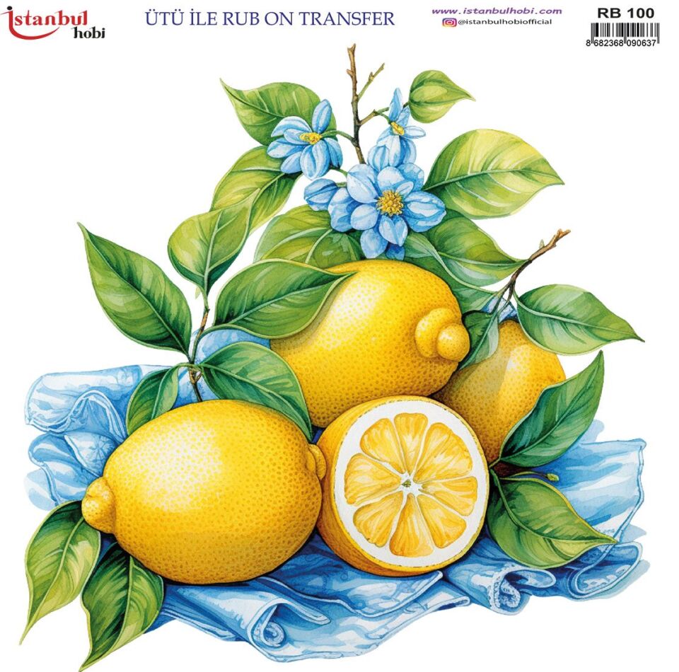 Ütü İle Rub On Transfer 30x30cm RB100