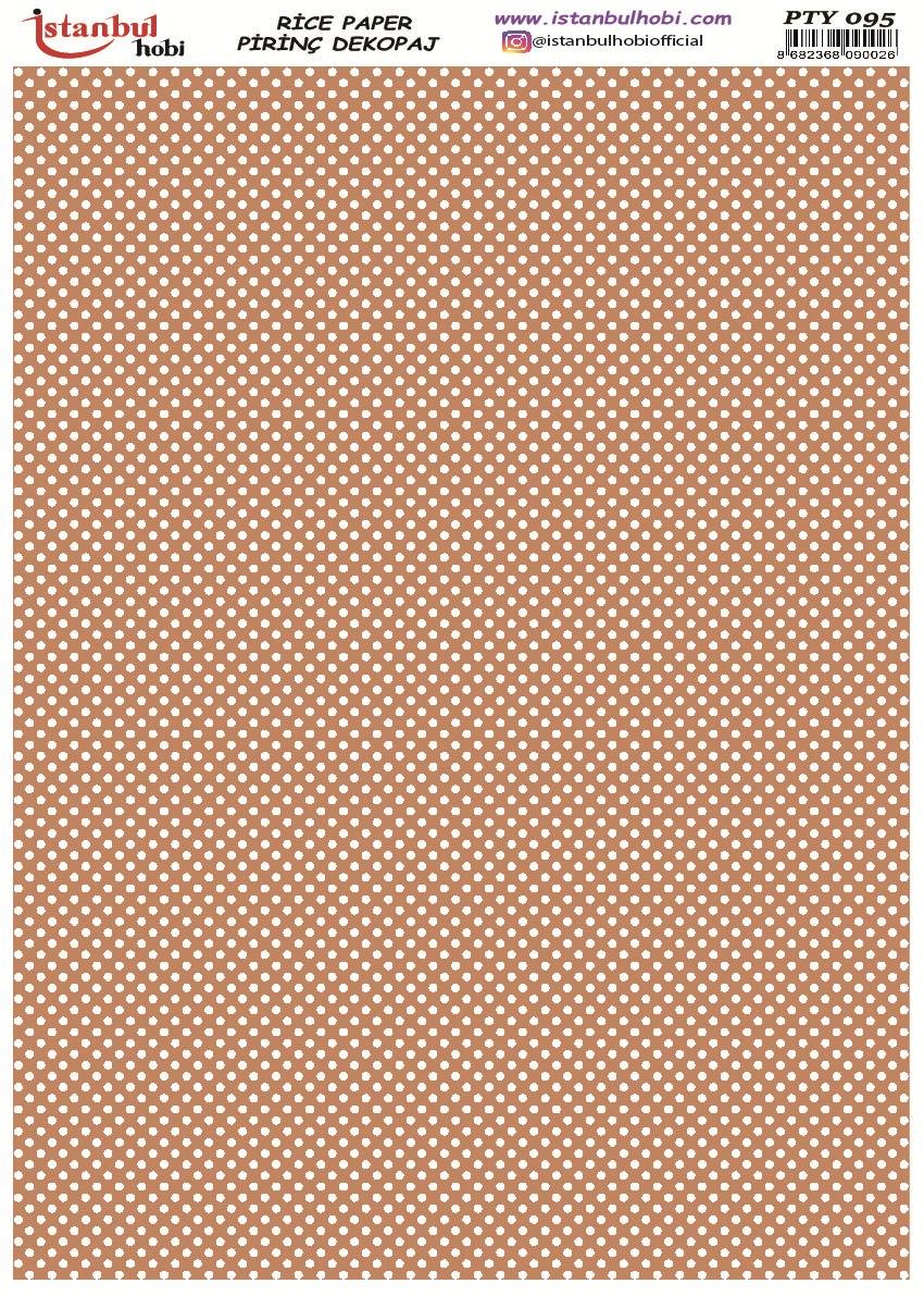 Pirinç Dekopaj Kağıdı 30x42cm PTY-095
