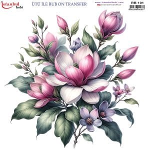 Ütü İle Rub On Transfer 30x30cm RB101