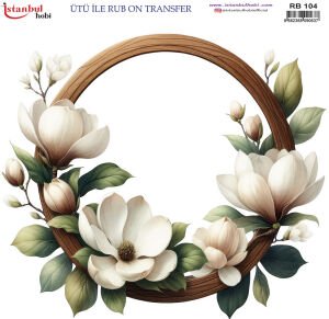 Ütü İle Rub On Transfer 30x30cm RB104