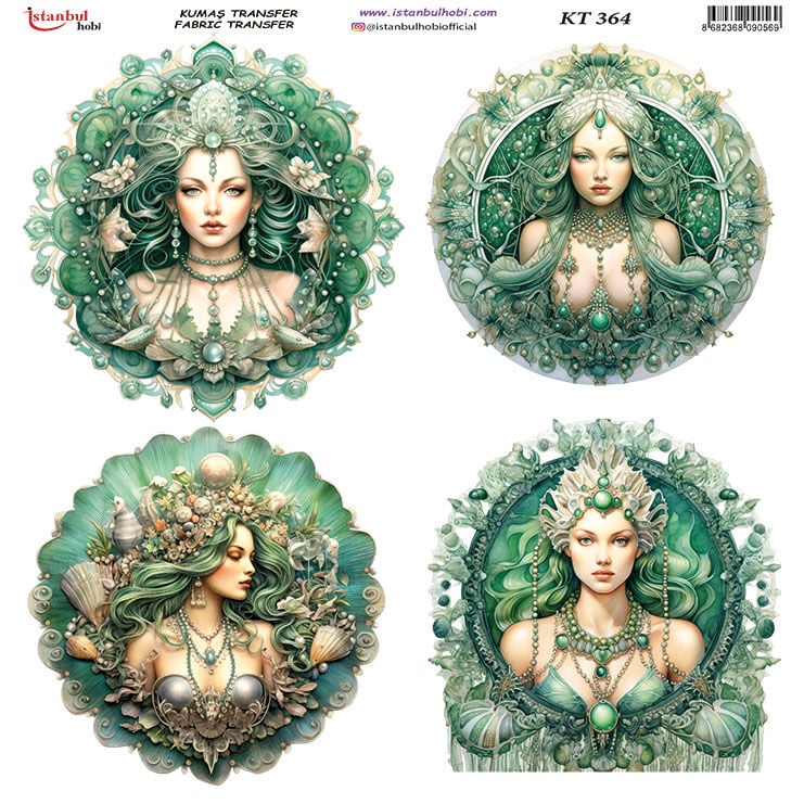Kumaş Transfer Kağıdı 20x20cm KT-364