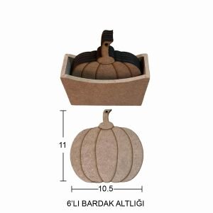 6'lı Bardak Altlığı  L393