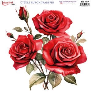 Ütü İle Rub On Transfer 30x30cm RB107