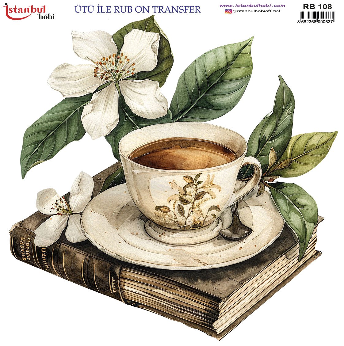 Ütü İle Rub On Transfer 30x30cm RB108