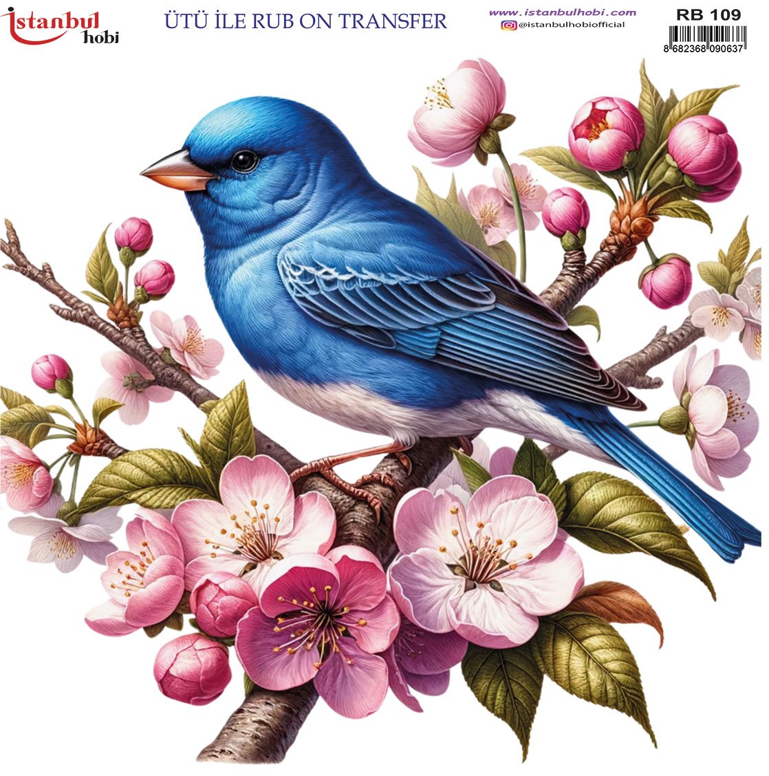 Ütü İle Rub On Transfer 30x30cm RB109