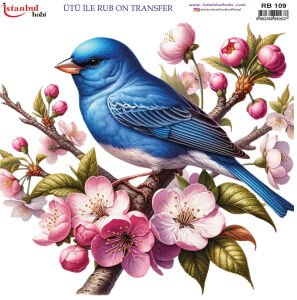 Ütü İle Rub On Transfer 30x30cm RB109