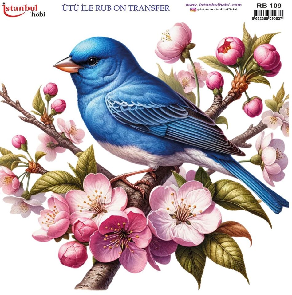 Ütü İle Rub On Transfer 30x30cm RB109