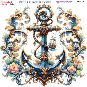 Ütü İle Rub On Transfer 30x30cm RB474