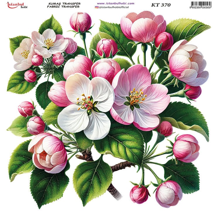 Kumaş Transfer Kağıdı 20x20cm KT-370