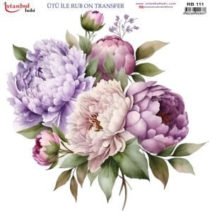 Ütü İle Rub On Transfer 30x30cm RB111