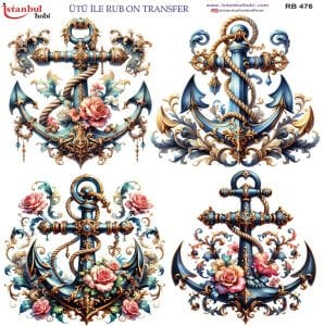 Ütü İle Rub On Transfer 30x30cm RB476