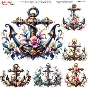 Ütü İle Rub On Transfer 30x30cm RB477