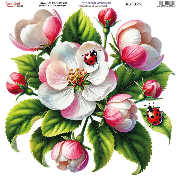Kumaş Transfer Kağıdı 20x20cm KT-372