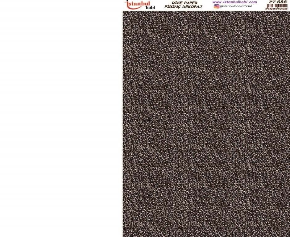 Pirinç Dekopaj Kağıdı 30x42cm PT-688