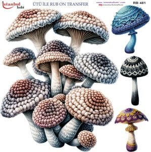 Ütü İle Rub On Transfer 30x30cm RB481