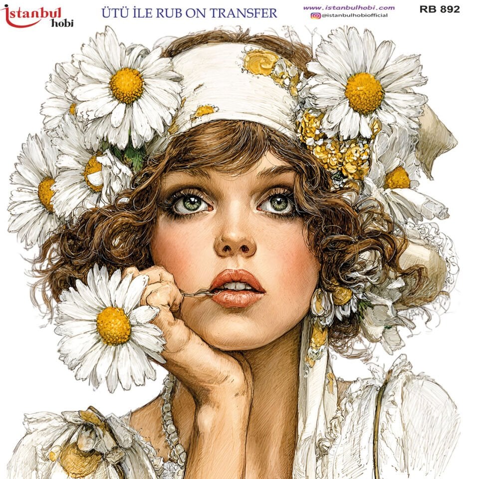 Ütü İle Rub On Transfer 30x30cm RB892