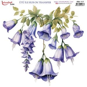 Ütü İle Rub On Transfer 30x30cm RB117