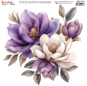Ütü İle Rub On Transfer 30x30cm RB118